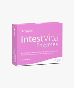 Vitae IntestVita Enzymes Con Enzimas 30 Cápsulas