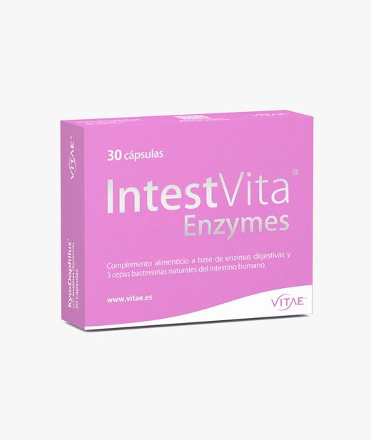 Vitae IntestVita Enzymes Con Enzimas 30 Cápsulas