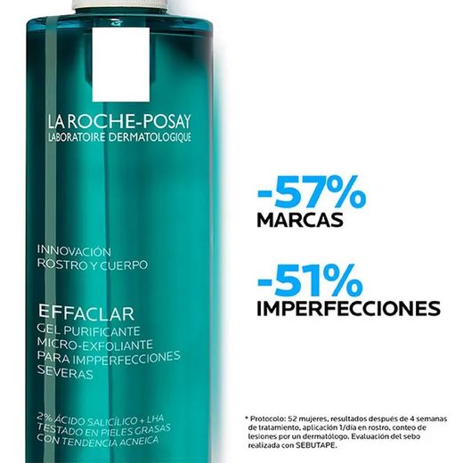 La Roche Posay Effaclar Gel Micro Exfoliante 400 ml