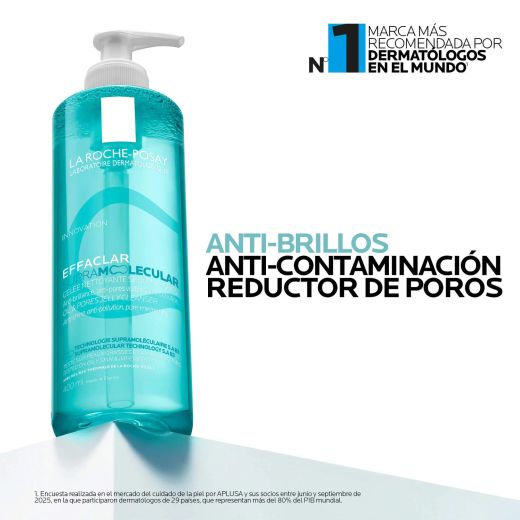 Gel de Limpeza Supramolecular Effaclar da La Roche-Posay 400 ml