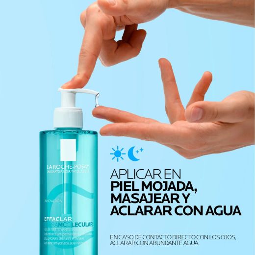 Gel de Limpeza Supramolecular Effaclar da La Roche-Posay 400 ml