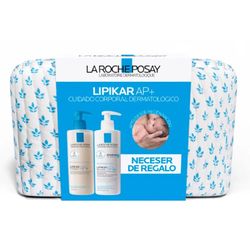 La Roche Posay LIPIKAR AP+ Pack Crema Ducha Syndet 400 ml + Baume 400 ml + NECESER DE REGALO