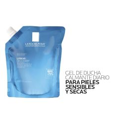 Refil de Gel de Banho Protetor e Suavizante LIPIKAR da La Roche-Posay 400ml