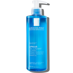 Kit La Roche-Posay LIPIKAR Gel de Limpeza Facial Suavizante 400ml + Refil 400ml
