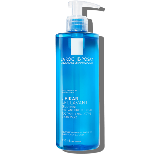Kit La Roche-Posay LIPIKAR Gel de Limpeza Facial Suavizante 400ml + Refil 400ml