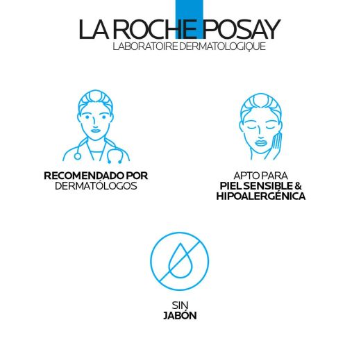 Kit La Roche-Posay LIPIKAR Gel de Limpeza Facial Suavizante 400ml + Refil 400ml