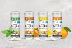 Lemon Pharma Ginjer Original Chicles de Jengibre, Menta, Xylitol y Stevia 30g