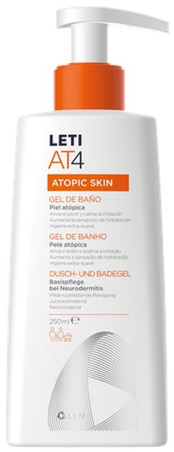 Leti At 4 Pack Leite Corporal 750ml + Gel de Banho 250 ML