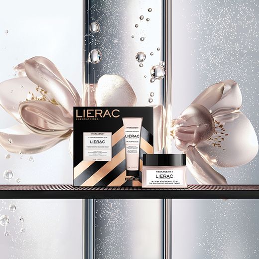 Coffret de Noël Lierac Hydragenist Gel Crème Réhydratant 50 ml + Masque Repulpant 75 ml OFFERT