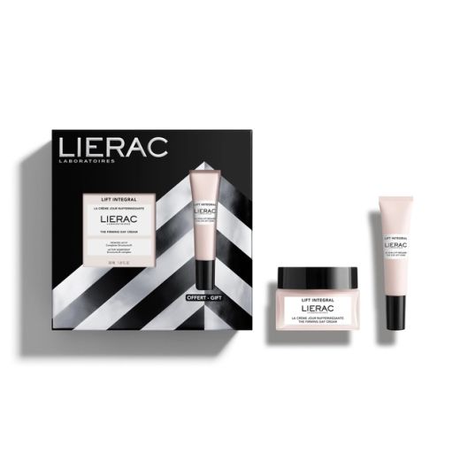 Lierac Lift Integral Caixa de Natal Creme de Dia Antienvelhecimento 50ml + Tratamento Lifting de Olhos 15ml GRÁTIS