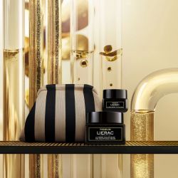 Kit Presente de Natal Premium Lierac: Creme Antienvelhecimento Voluptuoso + Creme Antienvelhecimento para os Olhos 20ml e Sacola Presente