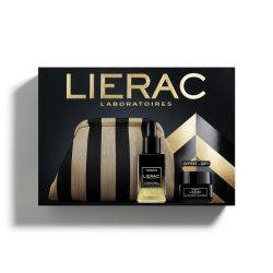 Lierac Premium Cofre de Navidad Sérum Absoluto Antiedad 30ml + Crema de Ojos Antiedad 20ml y Neceser de Regalo