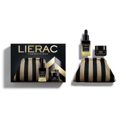 Lierac Premium Cofre de Navidad Sérum Absoluto Antiedad 30ml + Crema de Ojos Antiedad 20ml y Neceser de Regalo