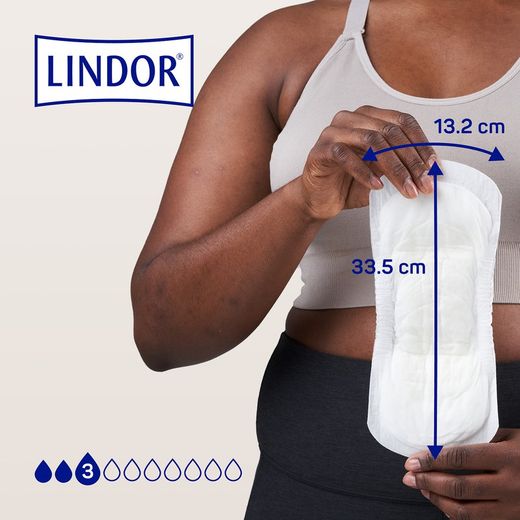 Lindor Lady Normal Compresses 3 Drops 14 Units