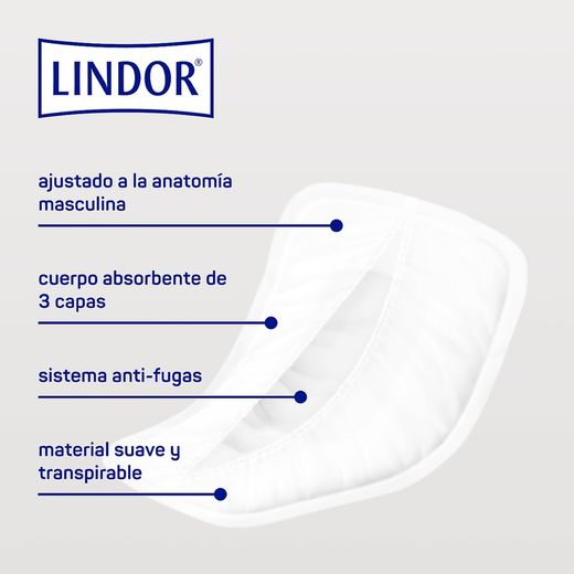 Lindor MEN Extra 4 Gotas 14 Unidades