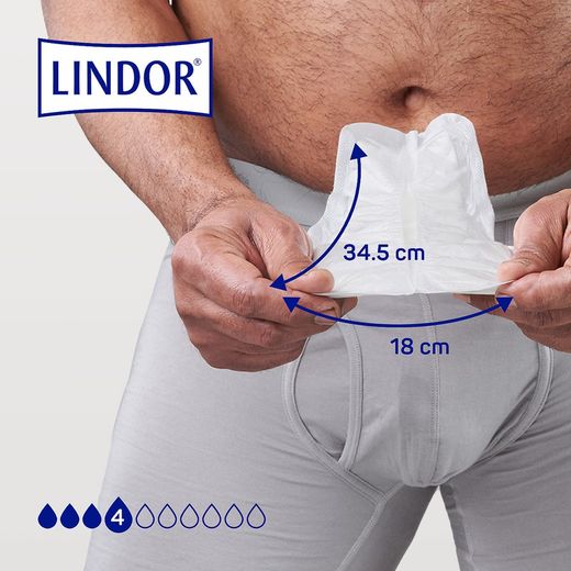 Lindor MEN Extra 4 Gotas 14 Unidades