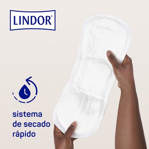 Lindor PACK Lady Maxi Night Compresses 6 Drops 2 x 14 Units