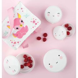 Little Lovely Snack Boxes Fiambreras para Snacks 4 u