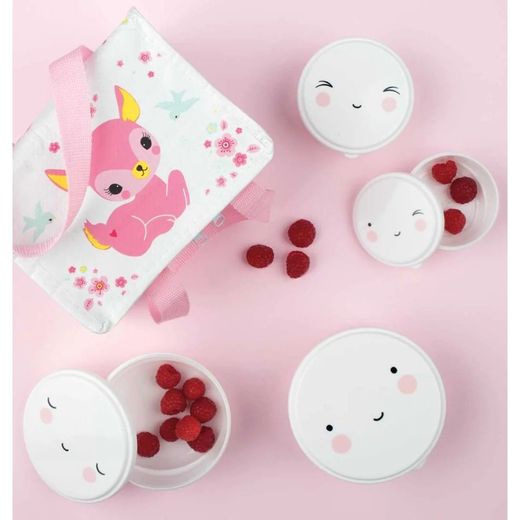 Little Lovely Snack Boxes Fiambreras para Snacks 4 u