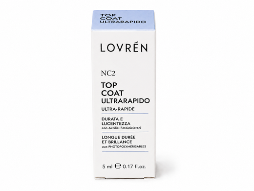 Lovren Ultrafast Top Coat Esmalte NC2 5ml
