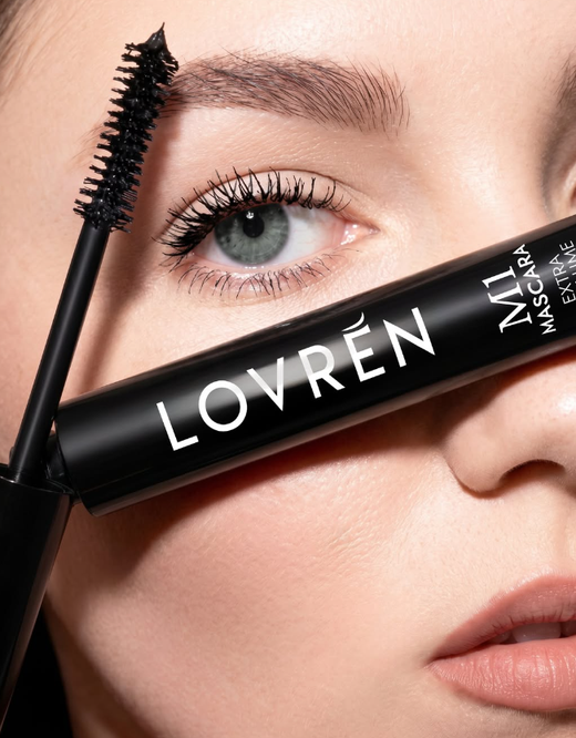 Lovrén Travel Kit Mini Size Máscara de Pestañas 5 ml + Crema Facial 15 ml – 4 Variedades