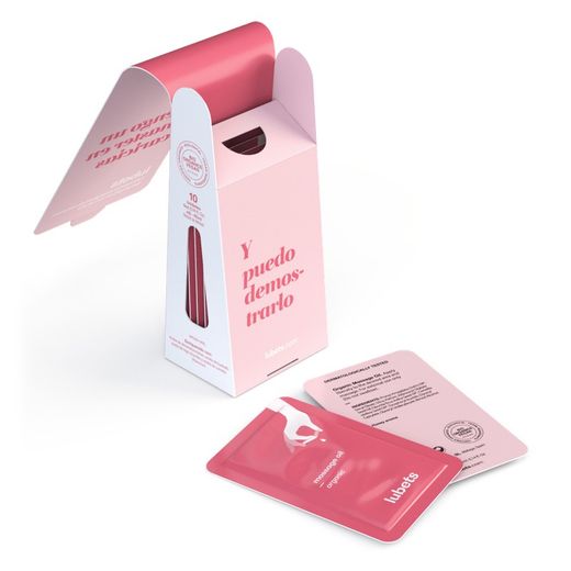 Lubets Huile de Massage Bio 4 ml x 10