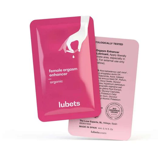 Lubets Potenciador de Orgasmo Femenino Ecológico 4 ml x 10 Monodosis