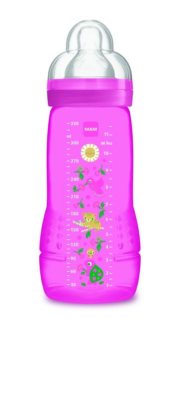 Mam Bottle Biberon Easy Active Rosa 330 ml