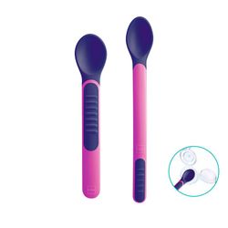 Mam Heat Sensitive Spoon & Cover 2 Cucharas