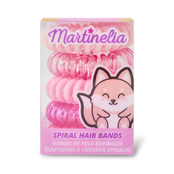Élastiques à cheveux en spirale Martinelia MES MEILLEURS AMIS (5 élastiques)