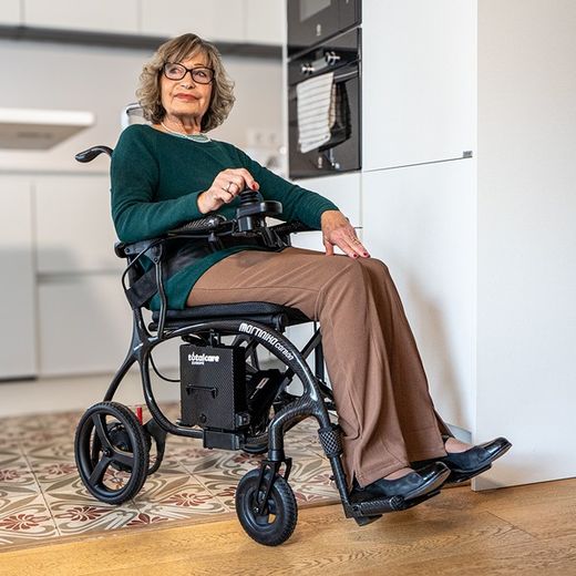 Martinika Carbon Silla de Ruedas Eléctrica de Fibra de Carbono