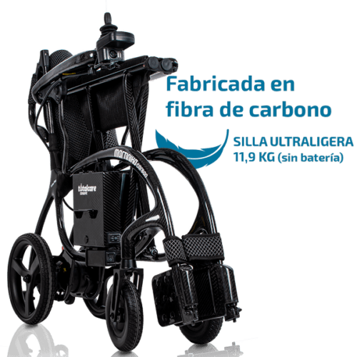 Martinika Carbon Silla de Ruedas Eléctrica de Fibra de Carbono