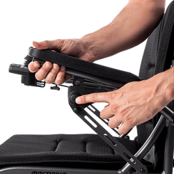 Fauteuil roulant électrique pliant en magnésium Martinika