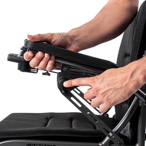 Fauteuil roulant électrique pliant en magnésium Martinika