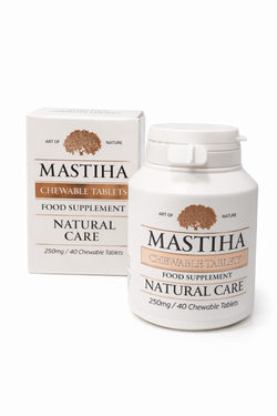 Mastiha Chewable Tablets 1G 40 Tabletas