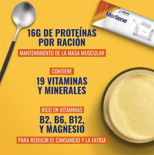Meritene Vanille 30g 15 Enveloppes