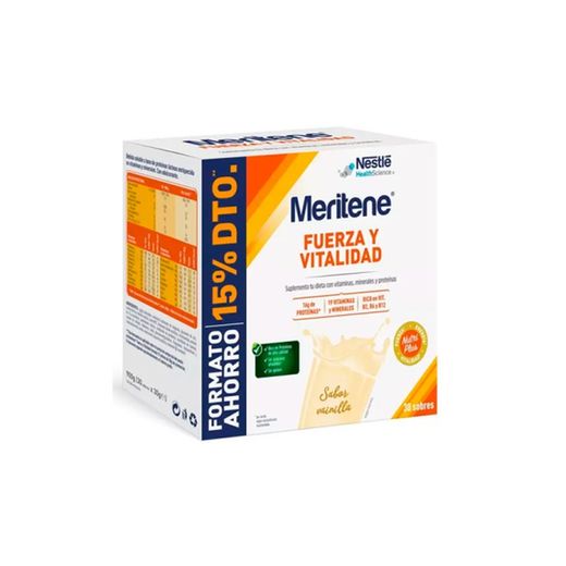 Meritene Vanille 30g 15 Enveloppes