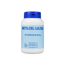 Estel-Farma Metilcelulosa 500 mg 100 Cápsulas