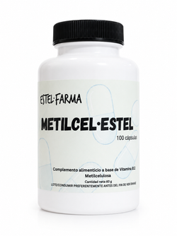 Estel-Farma Metilcelulosa 500 mg 100 Cápsulas