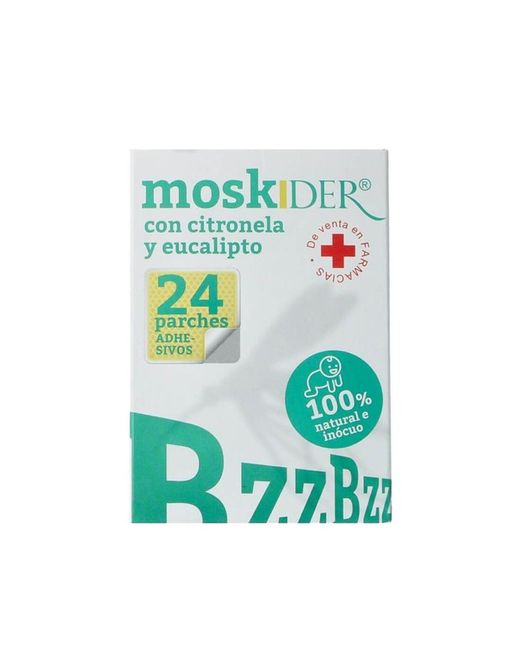 Moskider Parches Adhesivos de Citronela 24 Parches