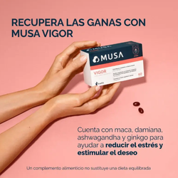 MUSA PACK Vigor pour femmes 2 x 60 capsules