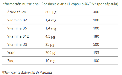 Natalben Preconception 30 Cápsulas