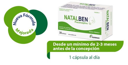 Natalben Preconception 30 Cápsulas