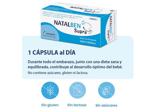 Natalben Supra 30 Capsulas