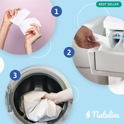 Natulim Eco-Tiras de Detergente 40 Lavados