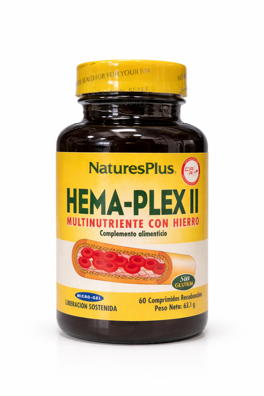 Nature's Plus HEMA-PLEX II 60 comprimidos