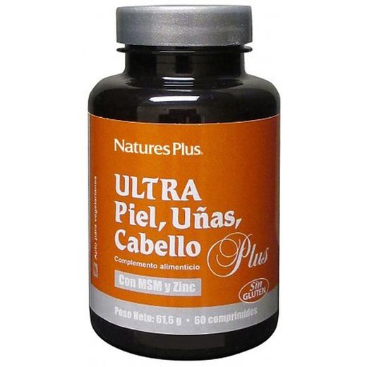 Nature's Plus Skin Cheveux Ongles 60 Comprimés