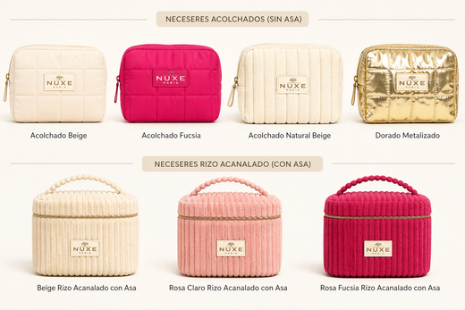 NUXE Empty Toiletry Bag, Various Sizes and Colors
