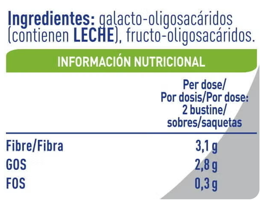 Nestlé NANCARE Flora Equilibrium Fibra FOS GOS Trânsito Intestinal para Bebês 20 Sachês