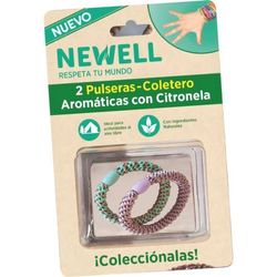 Newell 2 Pulseras - Coletero Aromáticas Con Citronela